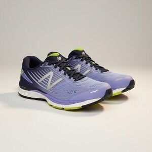 New Balance 880v8 Womens Running Shoes Purple Navy Lime W880BY8 Size 11 Wide